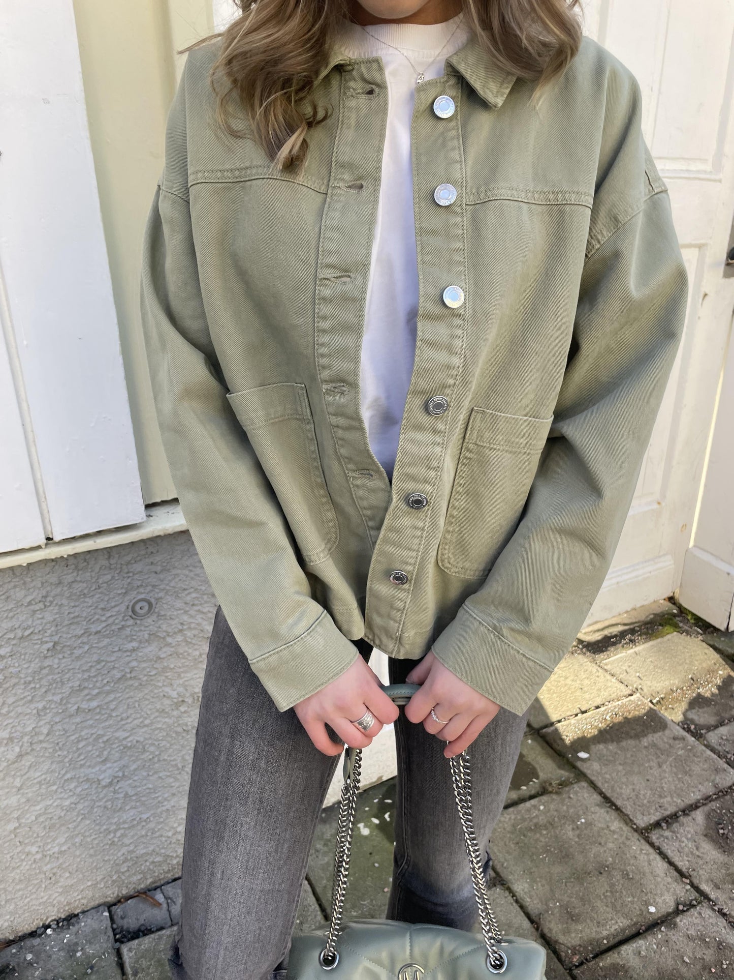 VMJAMIE Denim Jacket - Laurel Wreath