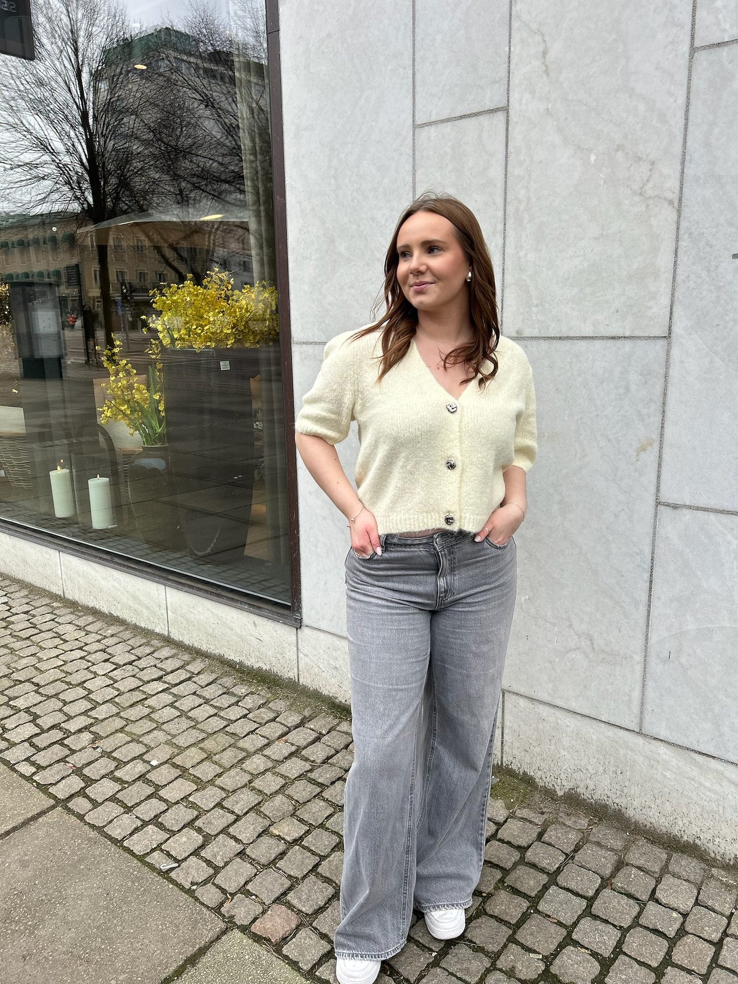 VMKAYSA Knit Cardigan - Flan