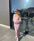 VMJANIS Long Dress - Pink-A-Boo