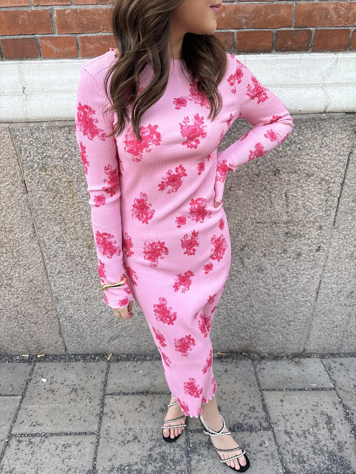 VMJULIA Midi Dress - Bonbon