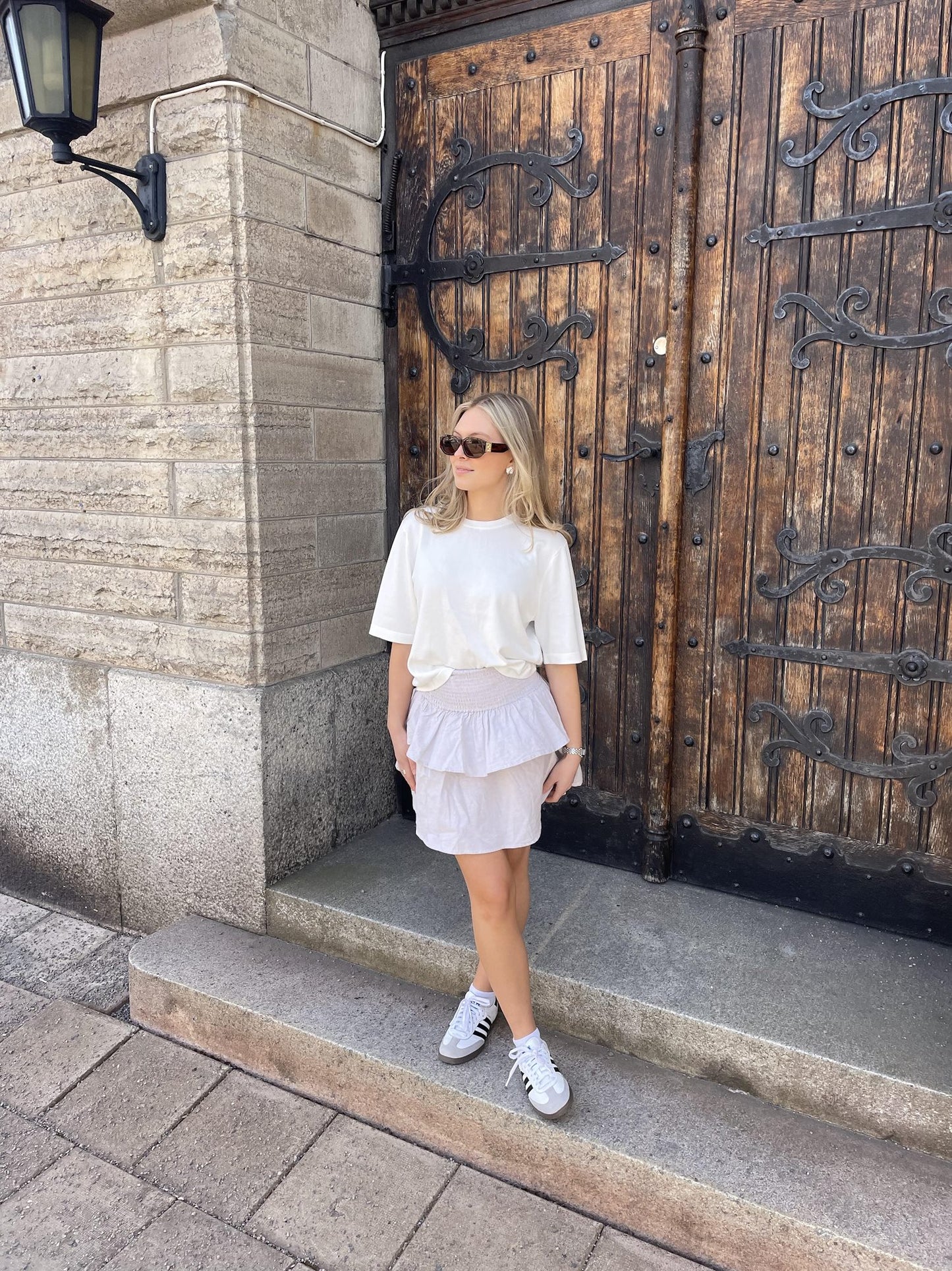 VMLUNA Short Skirt - Silver Lining