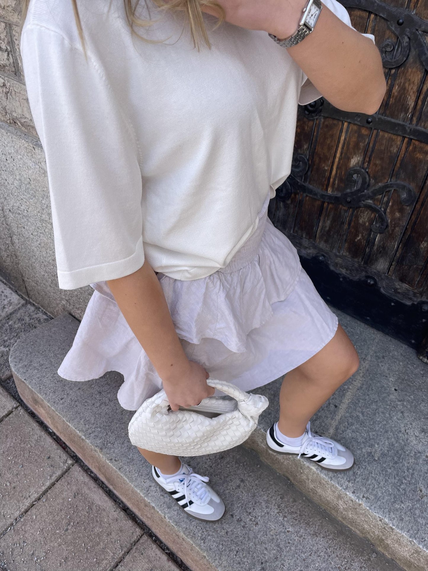 VMLUNA Short Skirt - Silver Lining
