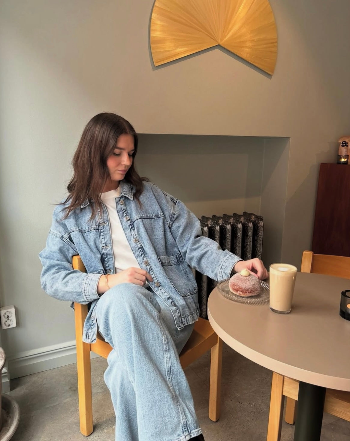 VMJAMIE Denim Jacket - Light Blue Denim