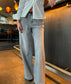VMREMY Wide Jeans - Light Grey Denim