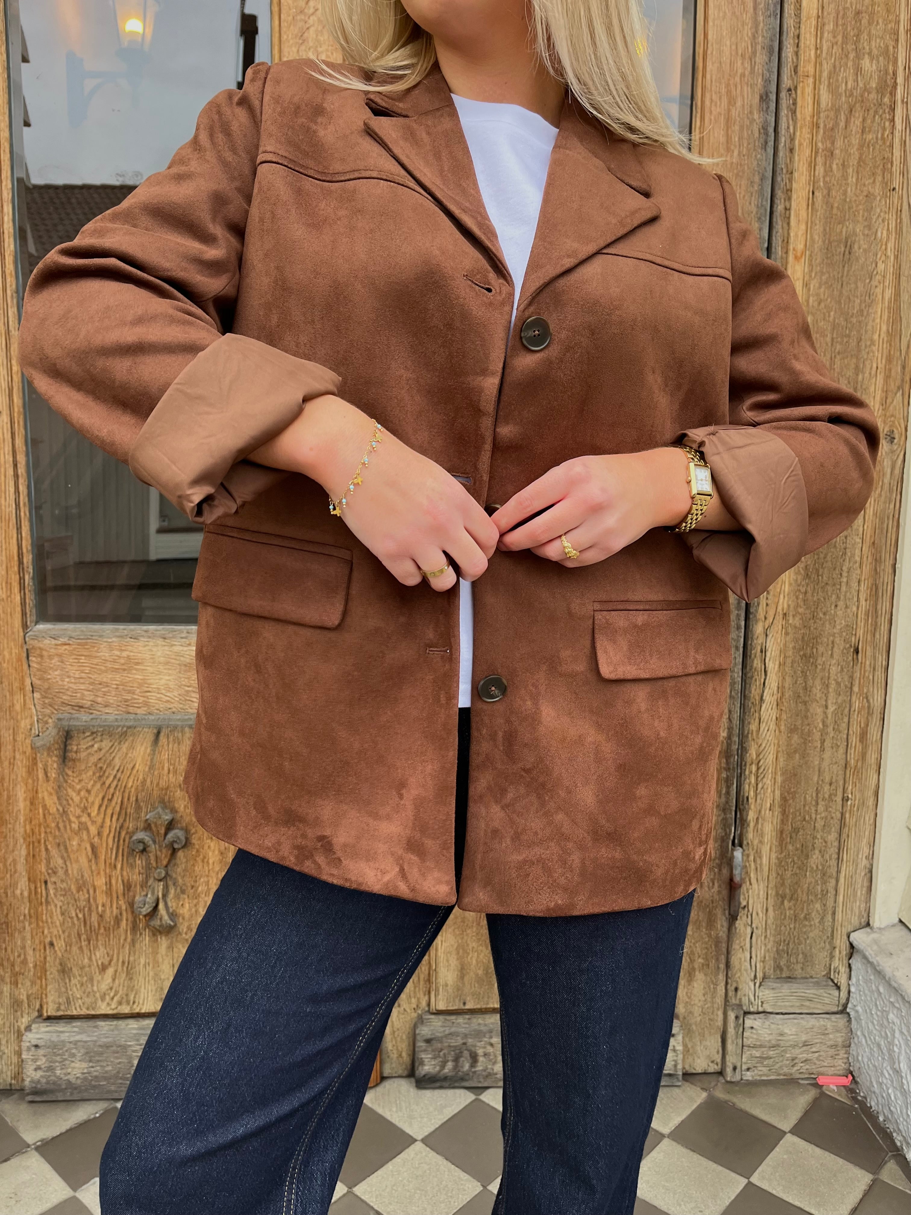 PCRAKEL Jacket - Downtown Brown