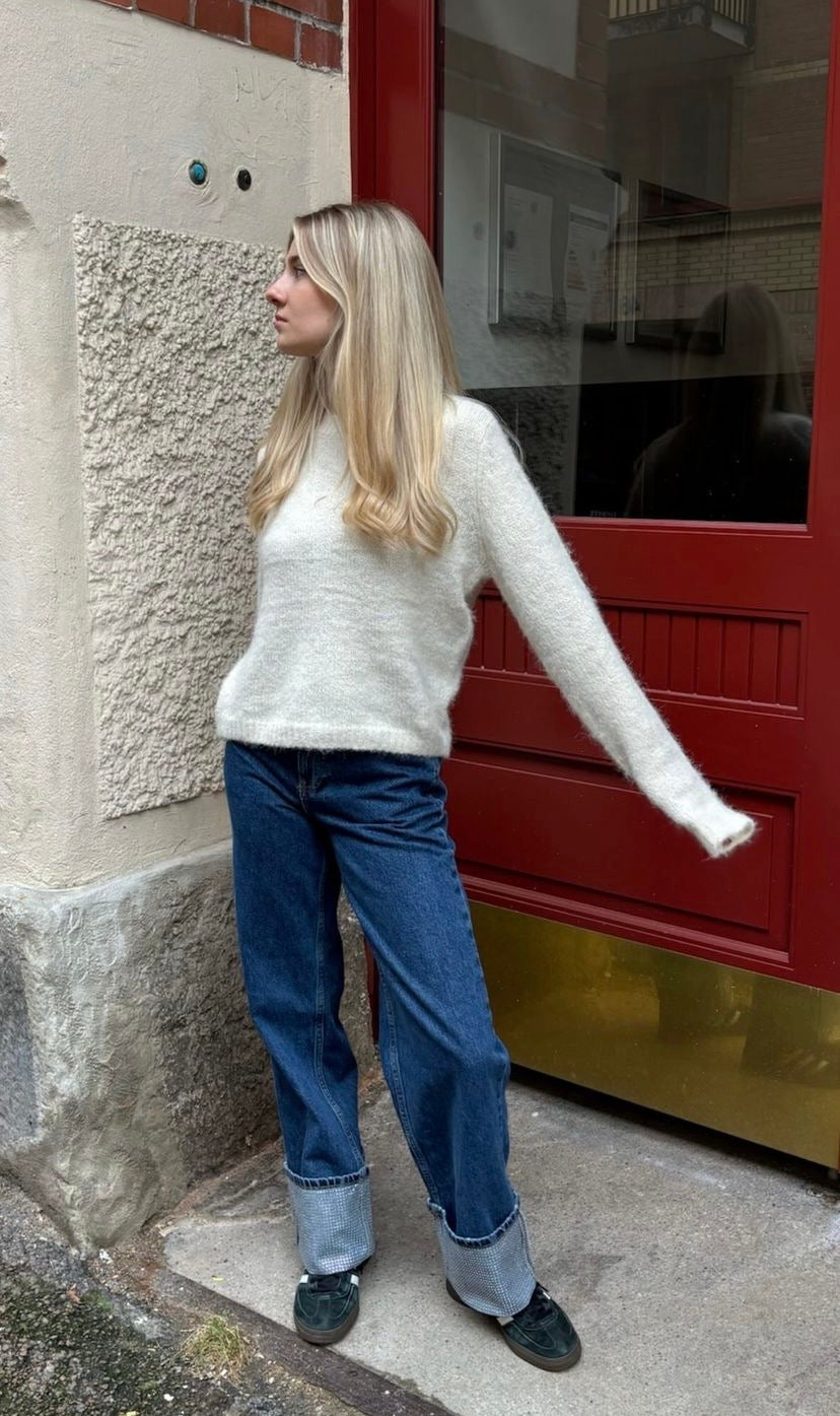 VMCHLOE Wide Jeans - Medium Blue Denim