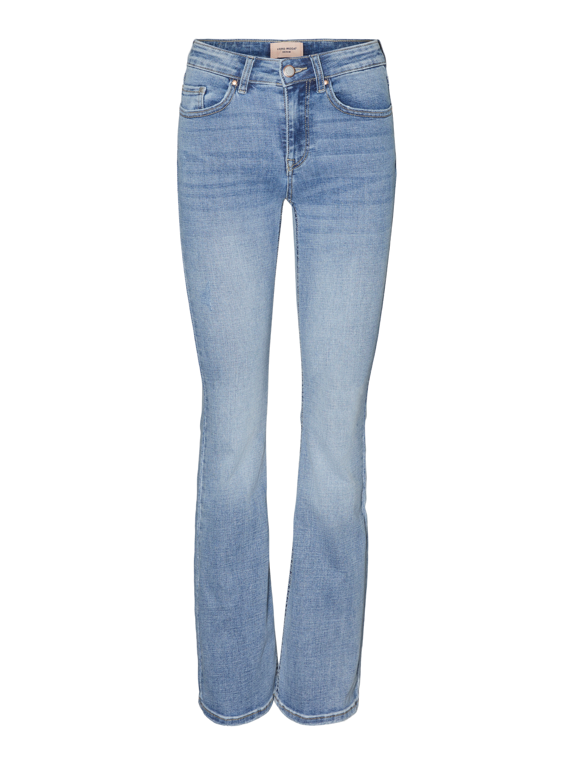VMFLASH Flared Jeans - Light Blue Denim