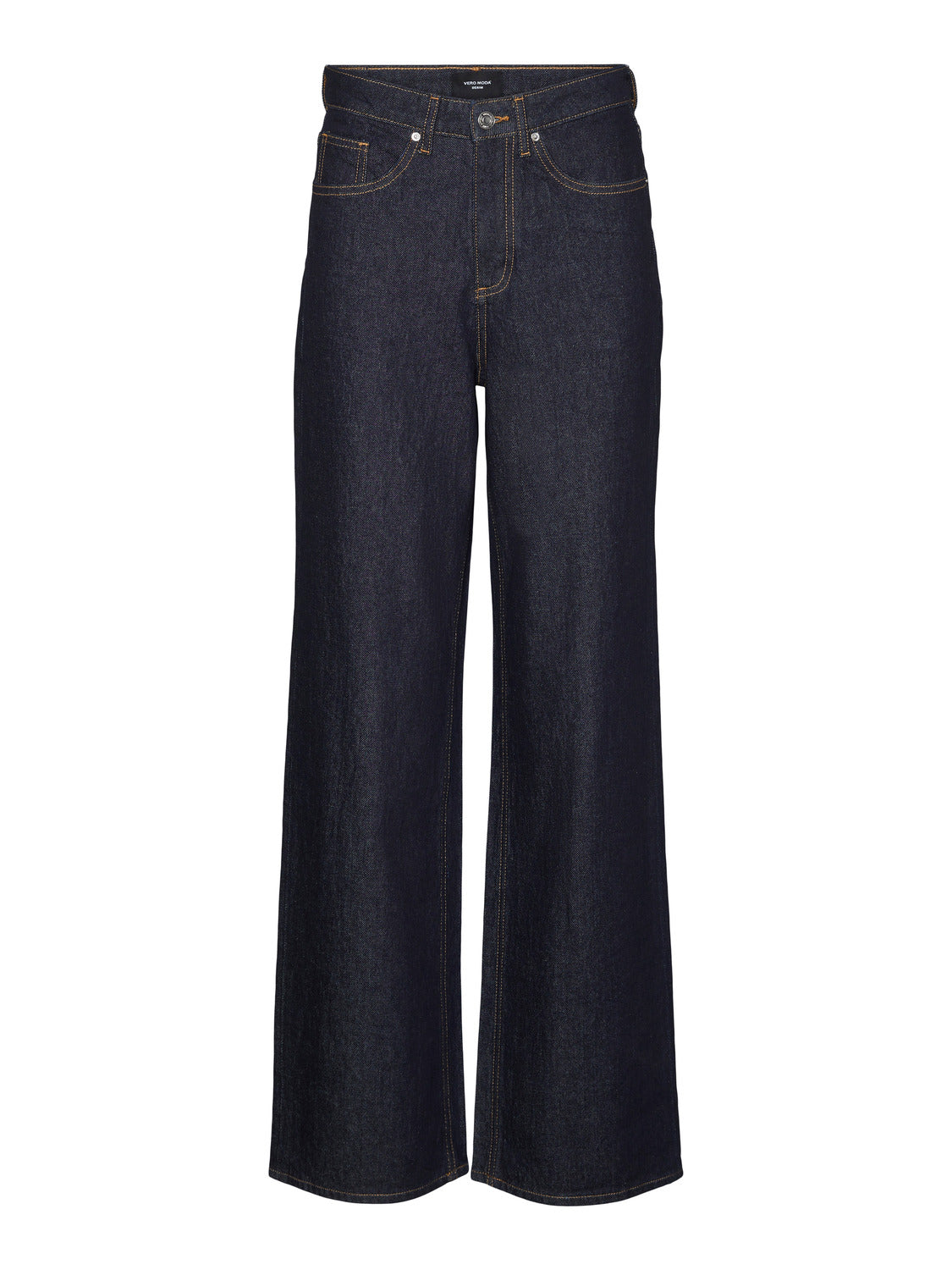 VMTESSA Wide Jeans - Dark Blue Denim